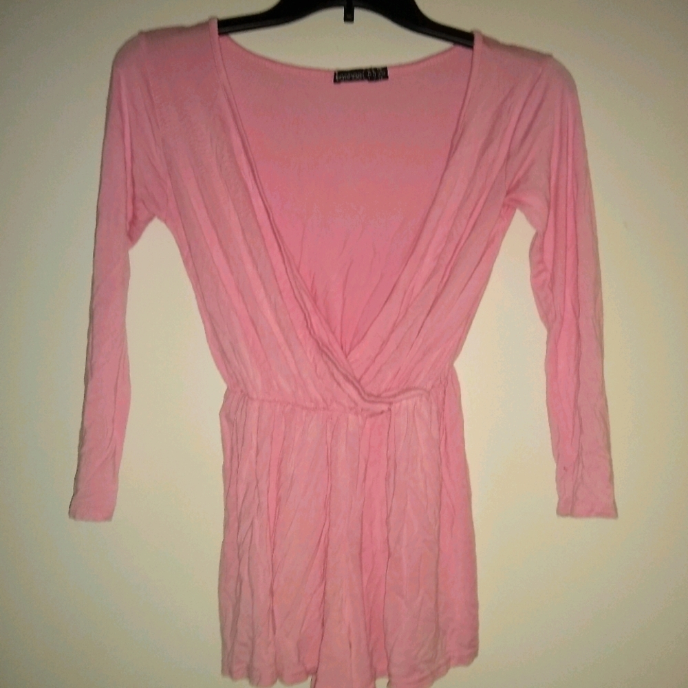 Never Worn Soft Baby Pink Romper